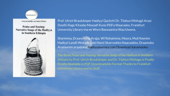 Praise and Teasing Book: Announcing the availability of PDF on HJ