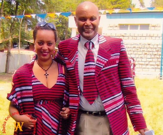 Hadiya Ethiopia: Man & woman wearing traditional Hadiya attire