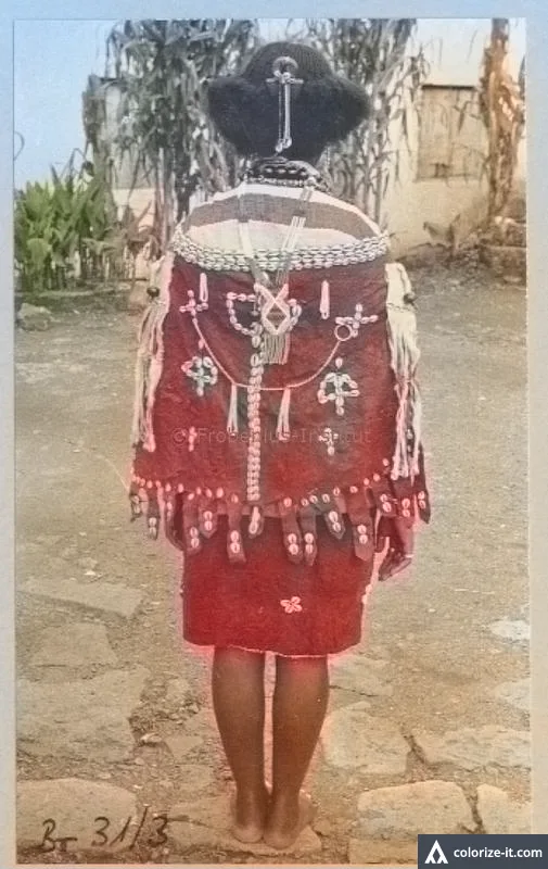 Hadiya - Ethiopia (1970-74) Soroo Hadiya women traditional costume 2