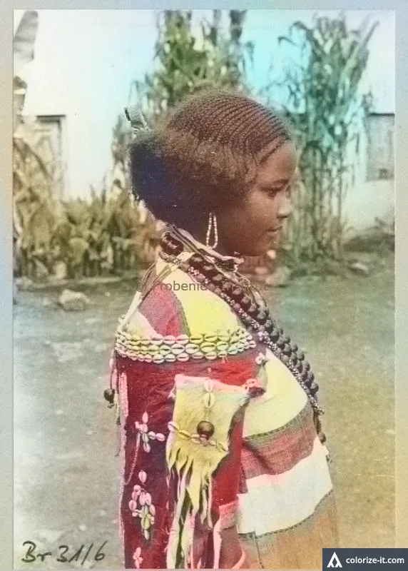 Hadiya - Ethiopia (1970-74) Soroo Hadiya women traditional costume