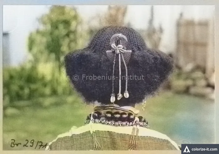 hadiya - Ethiopia (1970-74) Soroo girl traditional hairstyle for Hadiya women 2