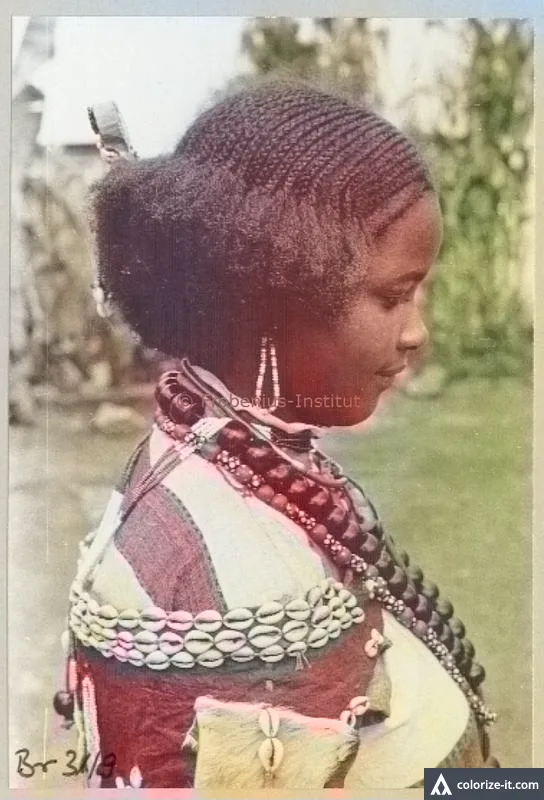 Hadiya - Ethiopia (1970-74) Soroo girl traditional hairstyle for Hadiya women 3