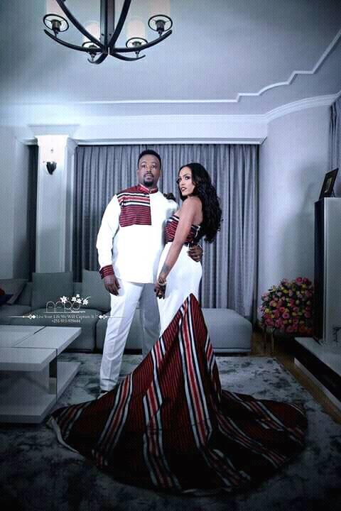 Hadiya Ethiopia: Modern Fashion Wedding Attire with Elements of Tradition