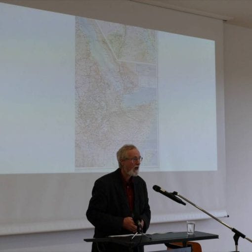 Ulrich Braukämper Giving Lecture